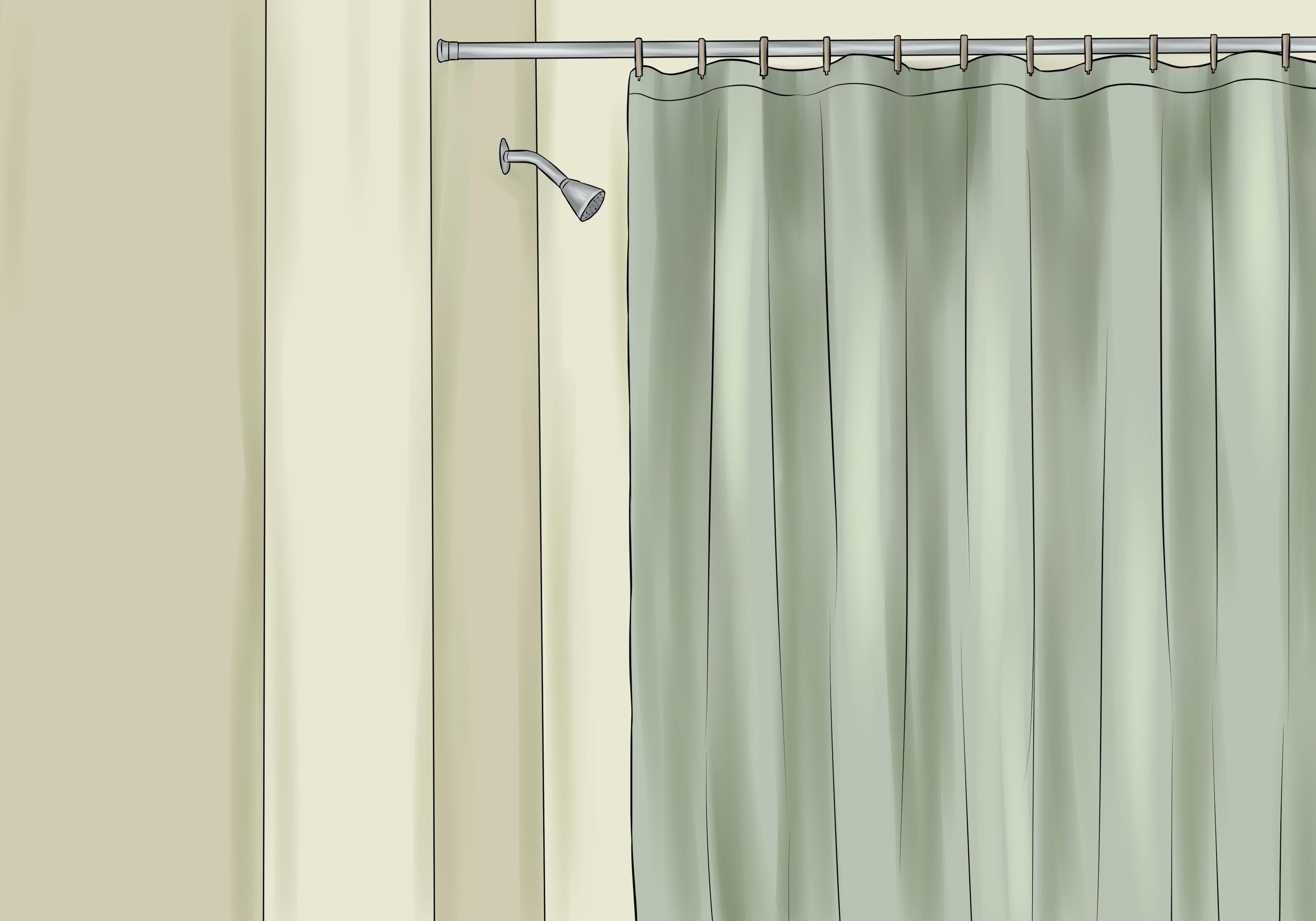 How to clean shower curtain